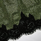Green Crystal Chainmail Top