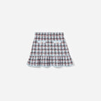 Textured Stripe Knit Skirt