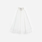 Embellished Bow Veil