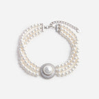 Small Crystal Pearl Choker