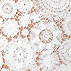 White Crochet Mini Dress