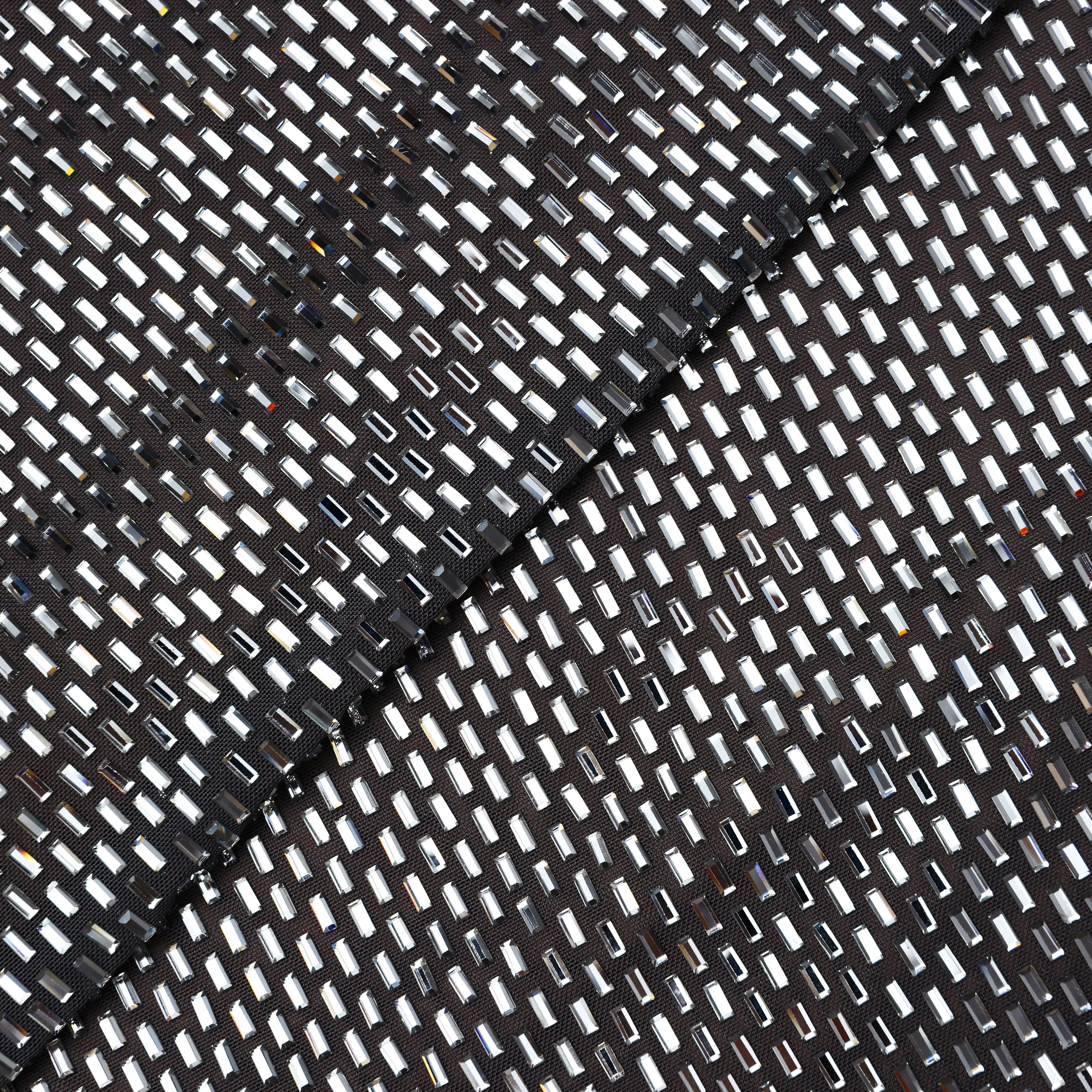 Gunmetal Rhinestone Top