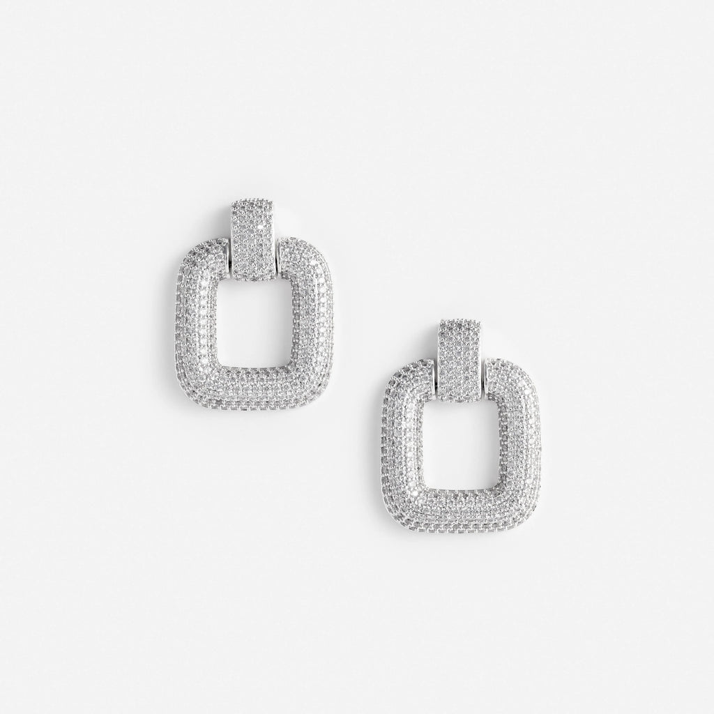Crystal Knocker Earrings