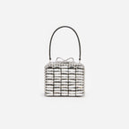 Silver Crystal Micro Bag