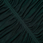 Green Viscose Knit Midi Dress