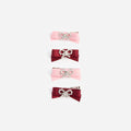 Satin Bow Hairclips
