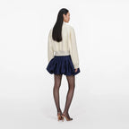 Cream Cotton Canvas Jacket