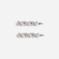 Crystal Bow Hair Slides